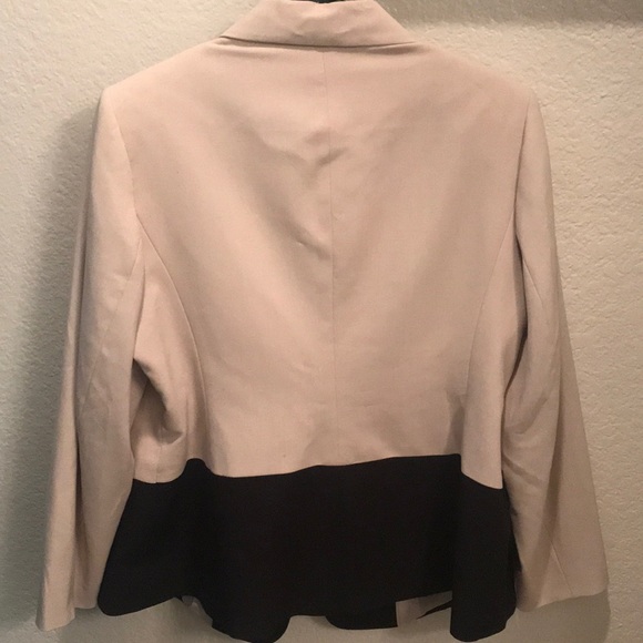 Calvin Klein color block blazer SZ 14W - Picture 3 of 4